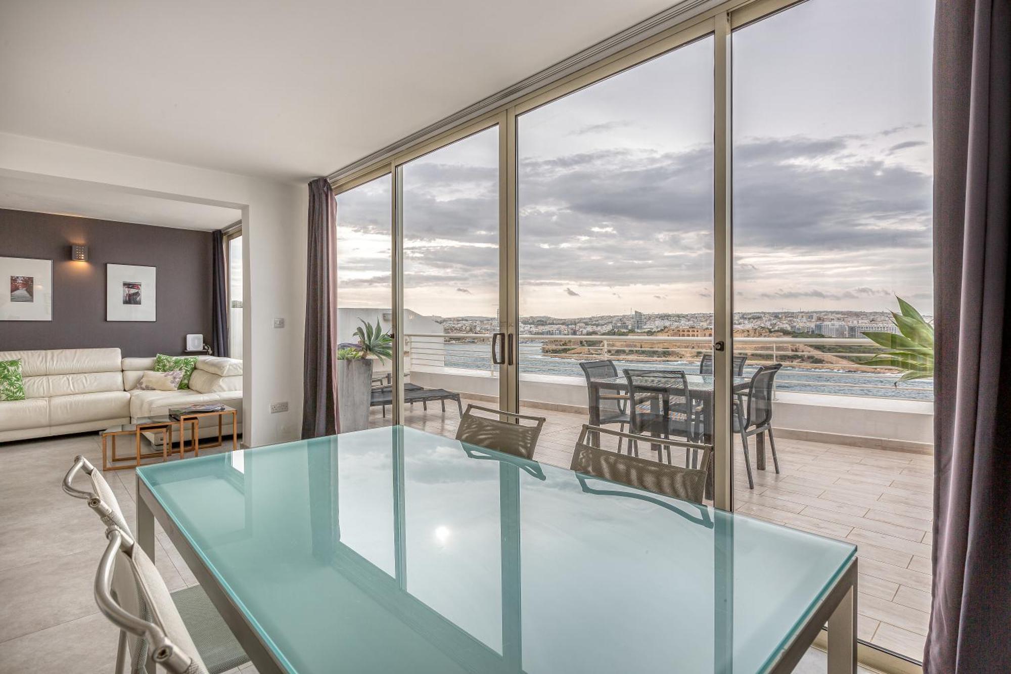 49/3 Seafront Duplex Penthouse In Valletta Dış mekan fotoğraf